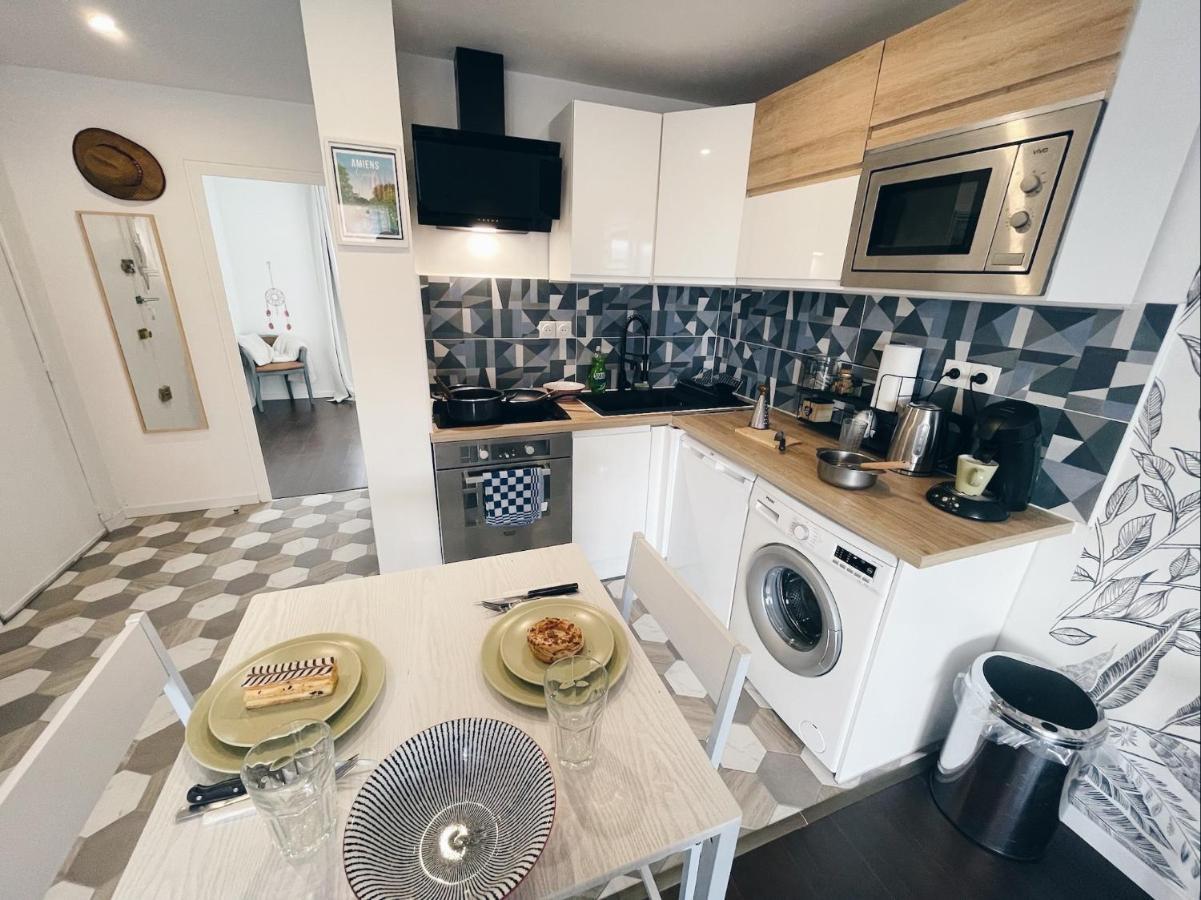 New: Appartement Tout Confort + Parking Gratuit Амиен Екстериор снимка